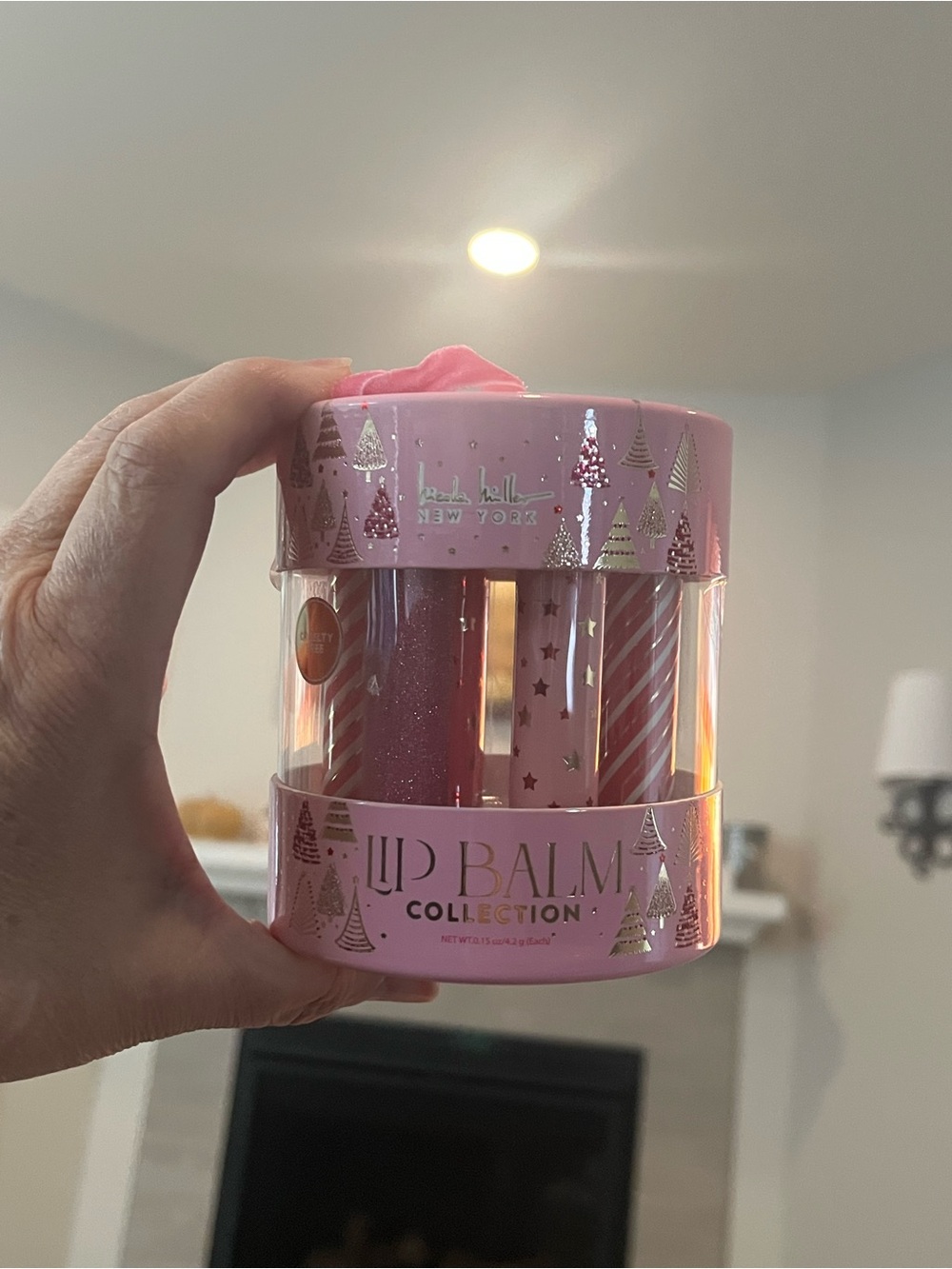 Nicole Miller Lip Balm Collection - Pink Holiday Set